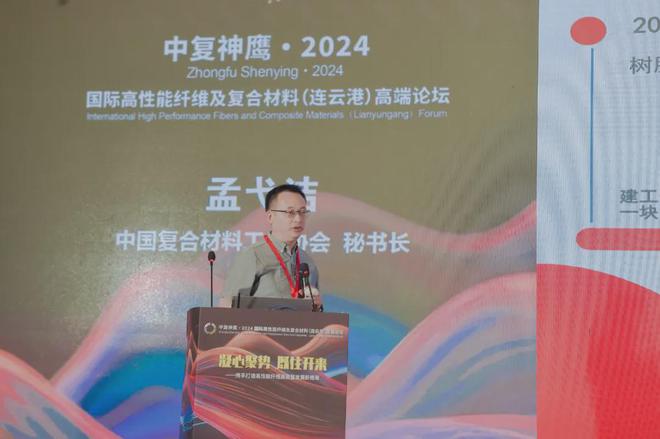 已经是next level了！首届中复神鹰•2024 国际高性能纤维及复合材料（连云港）高端论坛成功召开(图6)