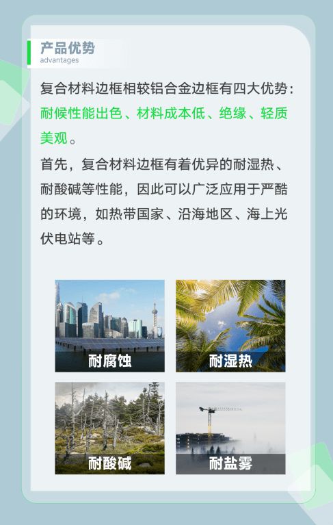 联塑班皓发布复合材料边框组件创新助推光伏行业降本增效(图2) 联塑班皓发布复合材料边框组件创新助推光伏行业降本增效(图2)