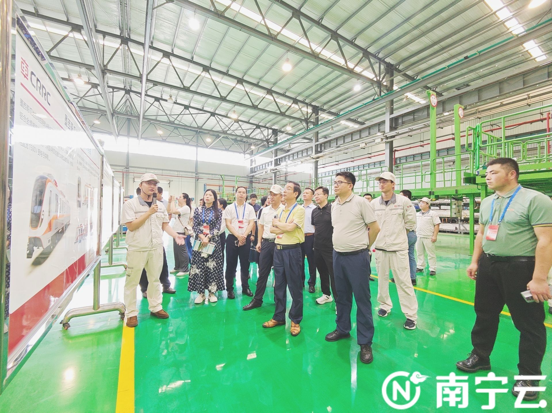2024中国产业转移发展对接活动 （广西）先进装备制造产业专题对接活动嘉宾到南宁考察(图3)